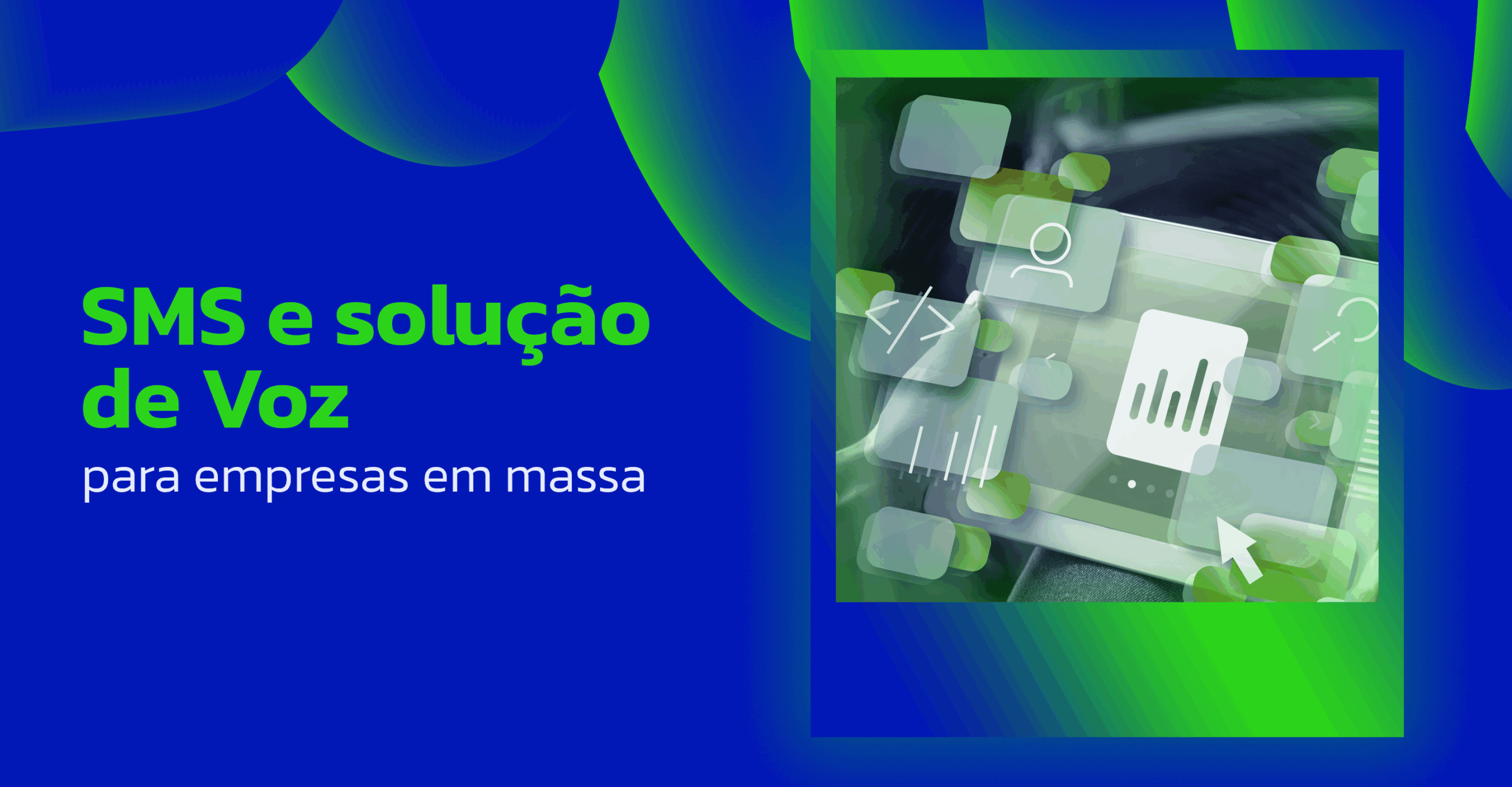 SMS e solução de voz para empresas | Em massa